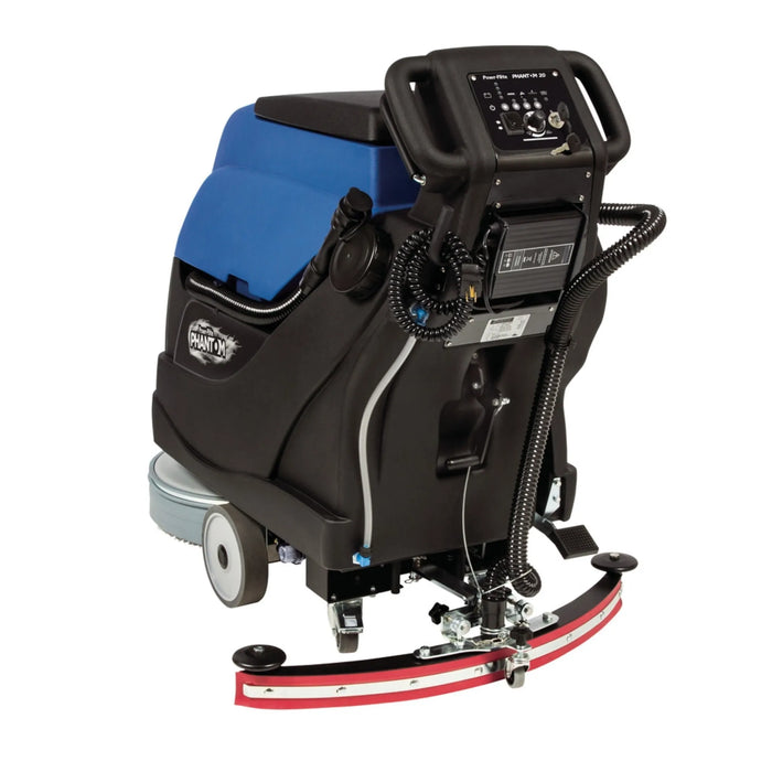 Powr-Flite Phantom Traction-Drive 20" Floor Scrubber - Sweatfully