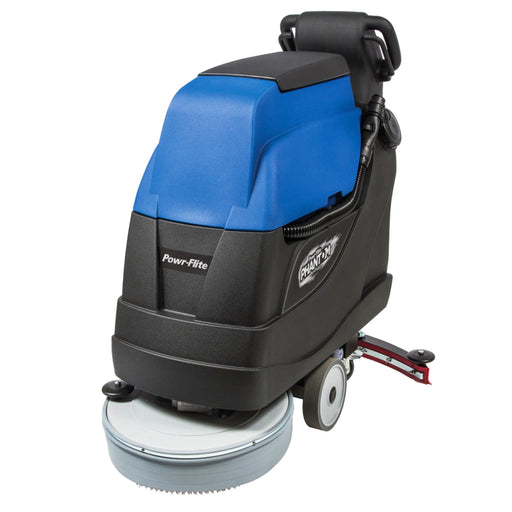 Powr-Flite Phantom Traction-Drive 20" Floor Scrubber - Sweatfully