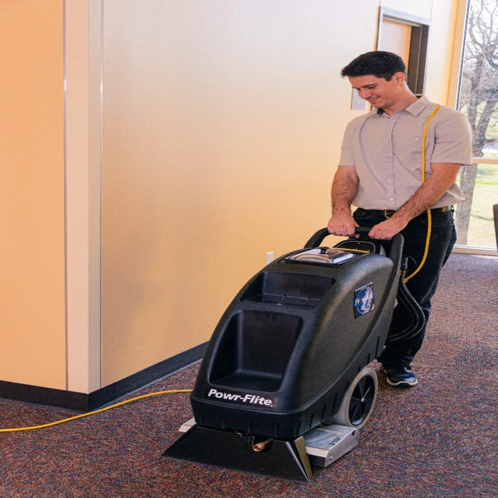 Powr-Flite Prowler 9-Gallon Self-Contained Carpet Extractor - Sweatfully