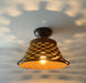 Pierced Barn Metal Farmhouse Ceiling Light - Sweatfully