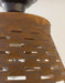Pierced Barn Metal Farmhouse Ceiling Light - Sweatfully