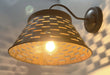 Galvanized Farmhouse Wall Sconce - Sweatfully