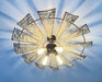 Windmill Light Fixture Farmhouse Ceiling Flush Mount - Sweatfully