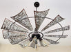 Windmill Chandelier Farmhouse Lighting Fixture - Sweatfully