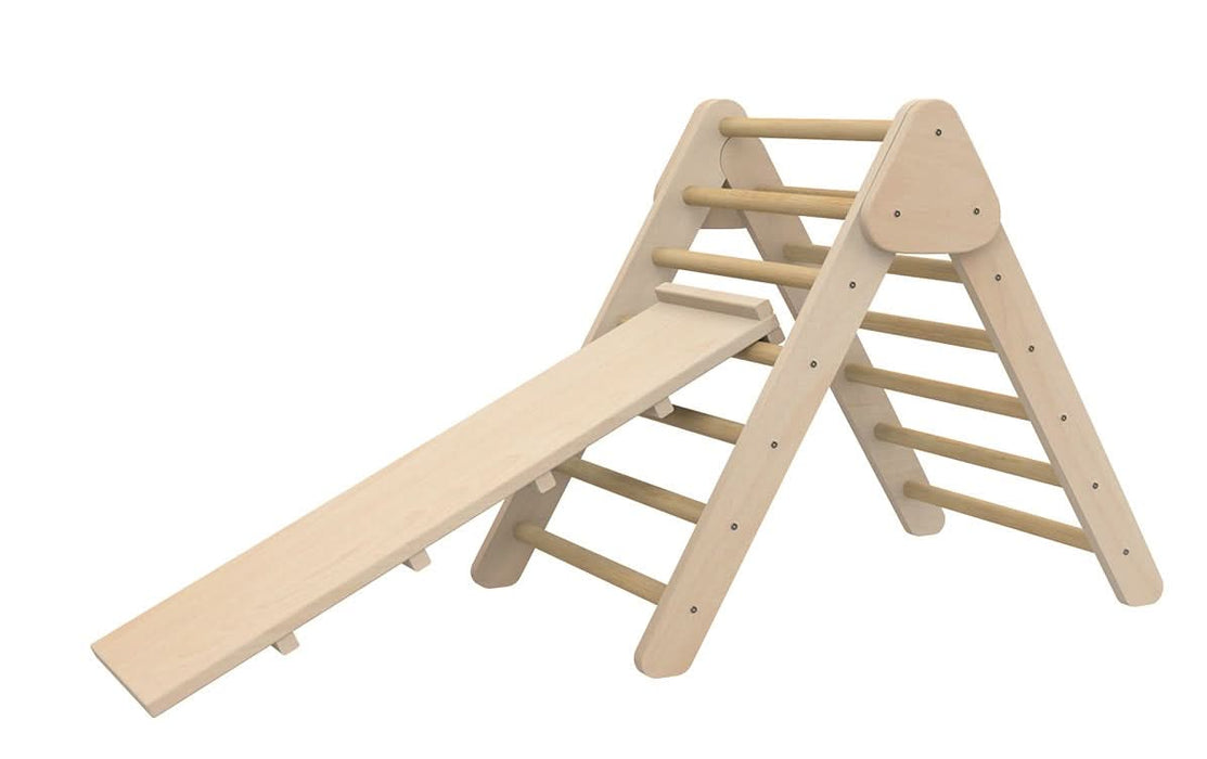 Olive- Pikler Triangle Ladder and Climber Slide - Multiple Sizes - Sweatfully
