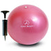 9 Inch Small Exercise Ball for Stability, Barre, Pilates, Yoga, and Balance (with Pump) - Sweatfully
