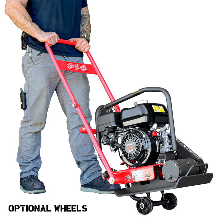 5.5 HP Honda Vibratory Plate Compactor for Soil Compaction Tamper 3 Year Warranty - Sweatfully