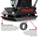 Vibratory Plate Compactor Tamper with Kohler Engine for Dirt Gravel Soil Compaction - Sweatfully