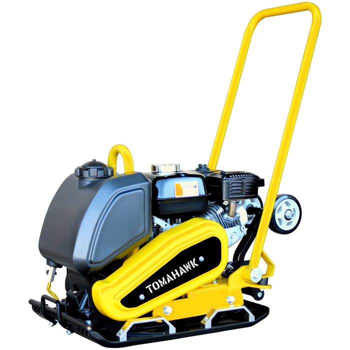 5.5 HP Honda Vibratory Plate Compactor 23x17" for Soil Asphalt Paver Compaction - Sweatfully