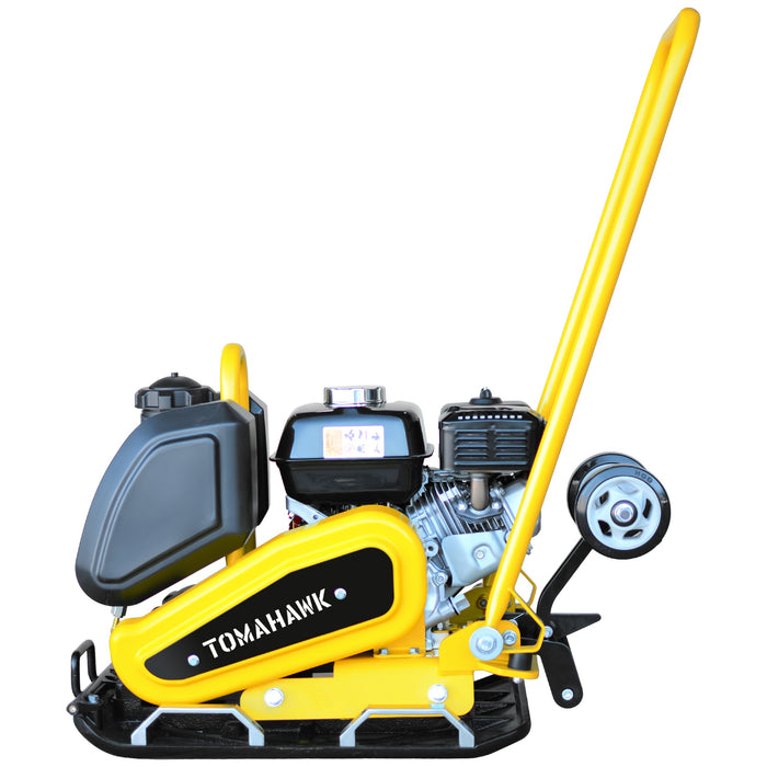 5.5 HP Honda Vibratory Plate Compactor 23x17" for Soil Asphalt Paver Compaction - Sweatfully