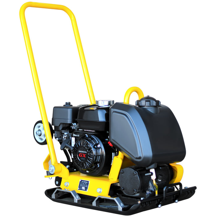 5.5 HP Honda Vibratory Plate Compactor 23x17" for Soil Asphalt Paver Compaction - Sweatfully