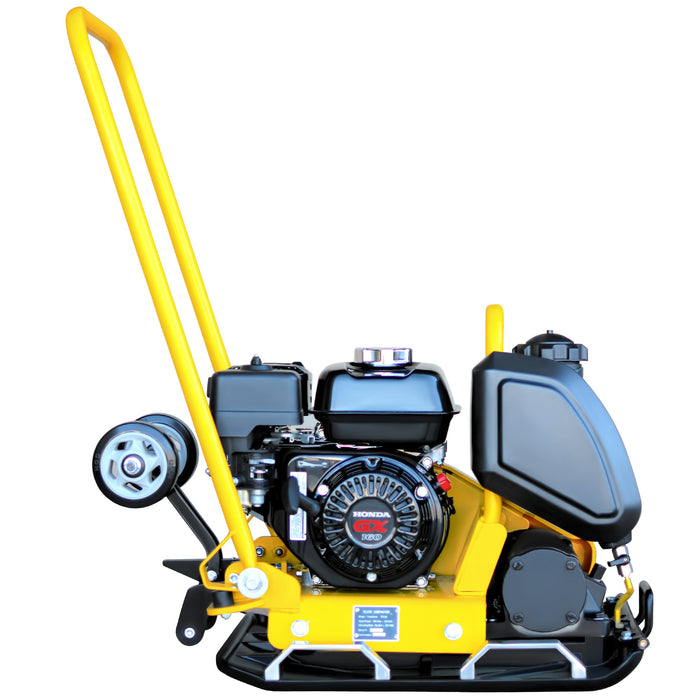 5.5 HP Honda Vibratory Plate Compactor 23x17" for Soil Asphalt Paver Compaction - Sweatfully