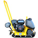 5.5 HP Honda Vibratory Plate Compactor 23x17" for Soil Asphalt Paver Compaction - Sweatfully