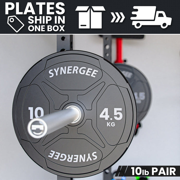 Synergee EZ Grip Bumper Plates - Sweatfully