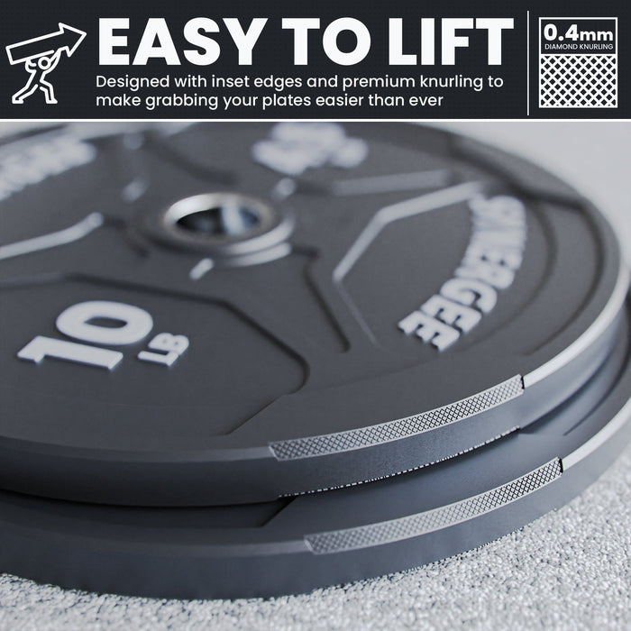 Synergee EZ Grip Bumper Plates - Sweatfully