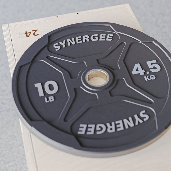 Synergee EZ Grip Bumper Plates - Sweatfully