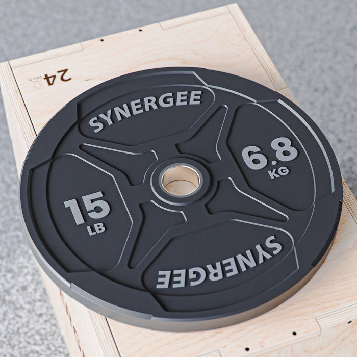 Synergee EZ Grip Bumper Plates - Sweatfully