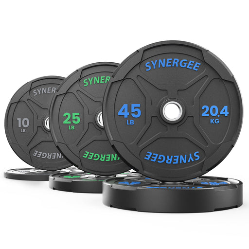 Synergee EZ Grip Bumper Plates - Sweatfully