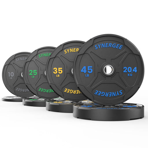 Synergee EZ Grip Bumper Plates - Sweatfully