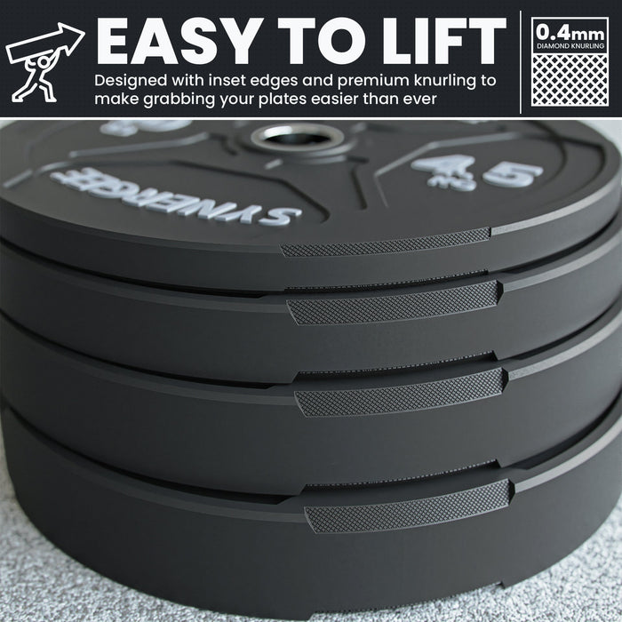 Synergee EZ Grip Bumper Plates - Sweatfully