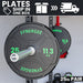 Synergee EZ Grip Bumper Plates - Sweatfully