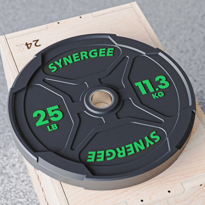 Synergee EZ Grip Bumper Plates - Sweatfully