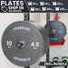 Synergee EZ Grip Bumper Plates - Sweatfully