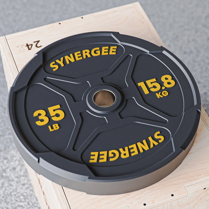 Synergee EZ Grip Bumper Plates - Sweatfully