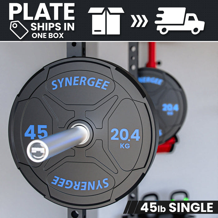 Synergee EZ Grip Bumper Plates - Sweatfully