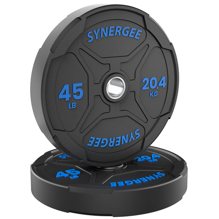 Synergee EZ Grip Bumper Plates - Sweatfully
