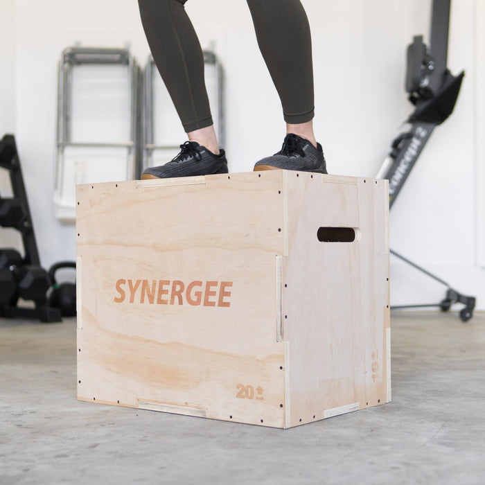 Synergee 3-in-1 Wood Plyo Boxes - Sweatfully