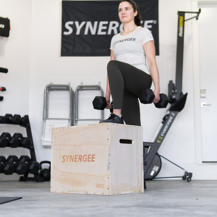 Synergee 3-in-1 Wood Plyo Boxes - Sweatfully