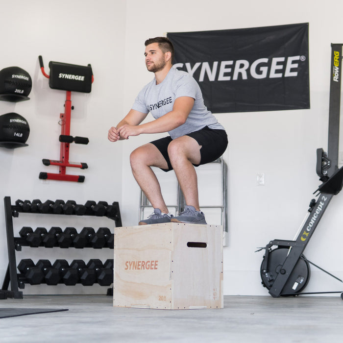 Synergee 3-in-1 Wood Plyo Boxes - Sweatfully