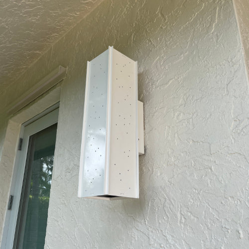 RadiantLight Peek-a-Boo Wall Sconces  - Outdoor Wall Lights - Sweatfully