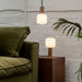 Oblo Pendant Light in Walnut - Sweatfully