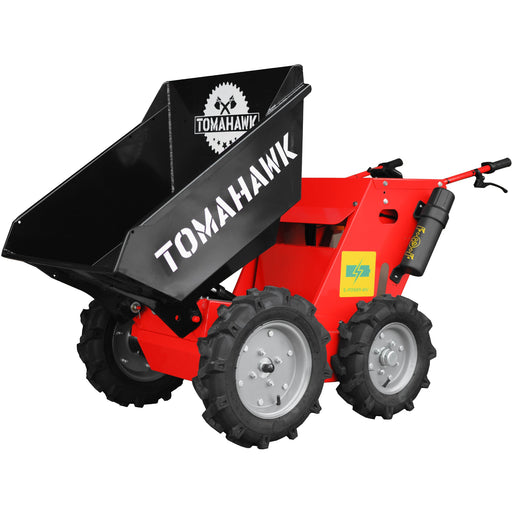30" Concrete Power Buggy Electric Battery Mini Dumper 660-lb. Bucket Capacity - Sweatfully