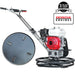 24" Concrete Power Trowel Edger 5.5HP Honda Float Pan Blade Screed Finishing Tool - Sweatfully