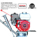 24" Concrete Power Trowel Edger 5.5HP Honda Float Pan Blade Screed Finishing Tool - Sweatfully