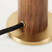 Knuckle Table Lamp in Walnut + Enno - Sweatfully