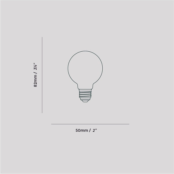 Sphere I E12 Dim-to-Warm LED Bulb - Sweatfully