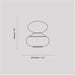 Reflection Oval Table Lamp - Sweatfully