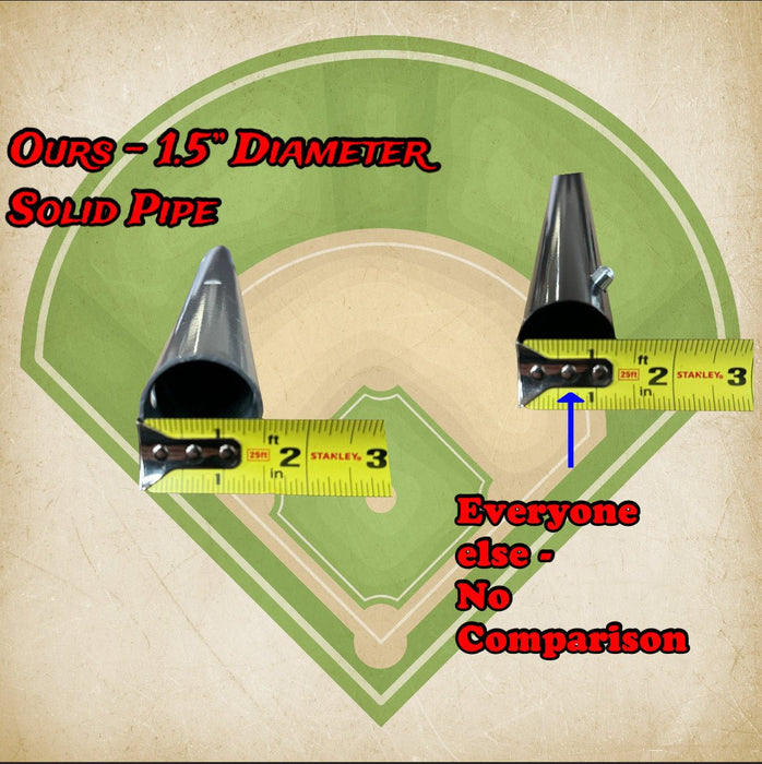 Pro Portable Rebounder 3' x 3' for Baseball/Softball - Gets yours here 1st (w/  FREE Training Videos)  ***SHIPS IN 24-48HRS  *** - Sweatfully