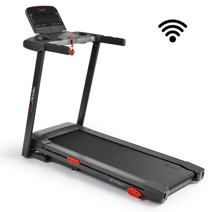 Sunny Health & Fitness Active 300 Smart Incline Treadmill - SF-T724011 - Sweatfully