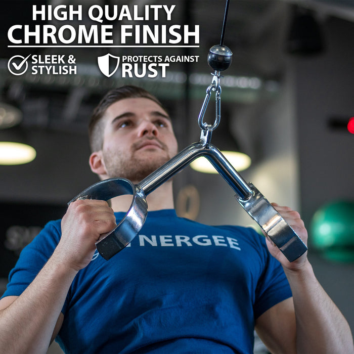 Synergee Pulldown Bar Cable Attachment - Sweatfully