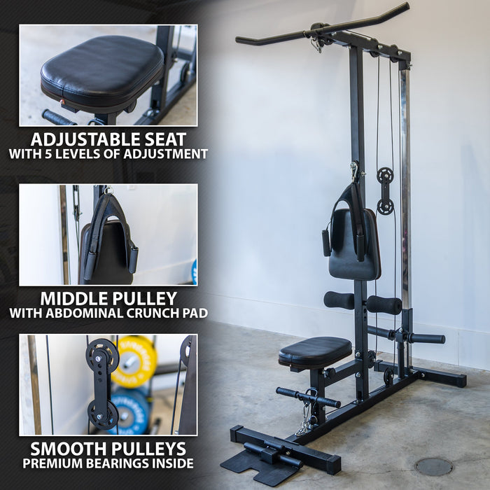 Synergee Lat Pulldown Machine - Sweatfully