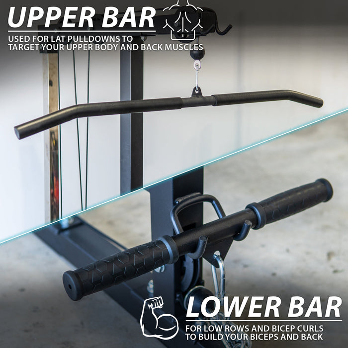 Synergee Lat Pulldown Machine - Sweatfully