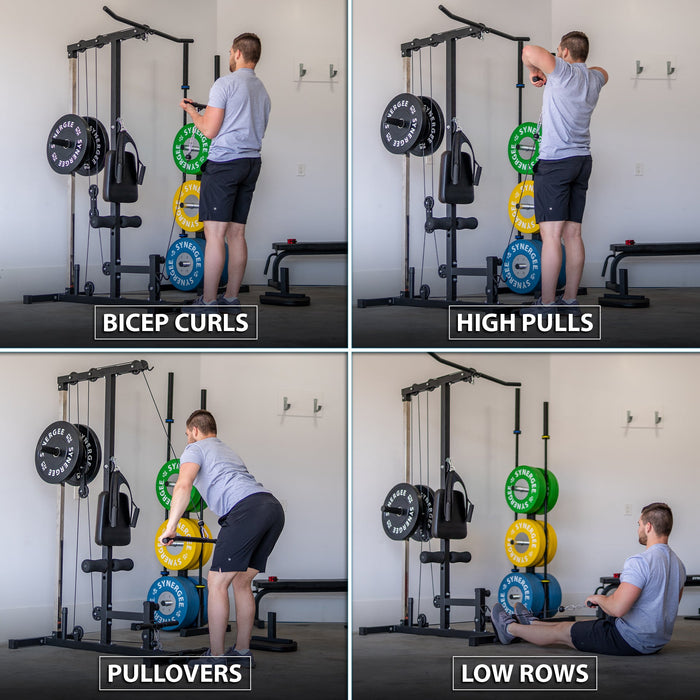 Synergee Lat Pulldown Machine - Sweatfully