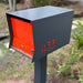The Original Retrobox in DESIGNER GREY - Modern Mailbox - Sweatfully