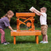 Outdoor Wooden Water Table for Toddlers | Kids’ Sensory Play Station - Sweatfully