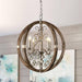 Retha Brown 4-Light Caged Island Pendant Lights - Sweatfully